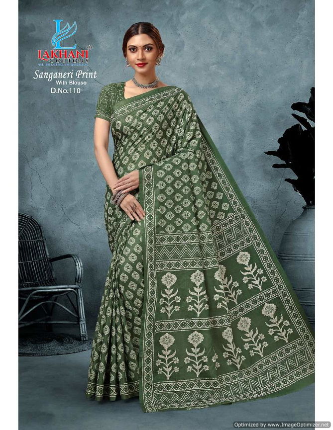 Sanganeri Vol 1 By Lakhani Daily Wear Cotton Sarees Wholesale Online